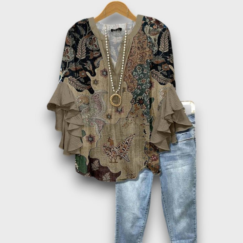 Hazel - Vintage Relaxed Blouse