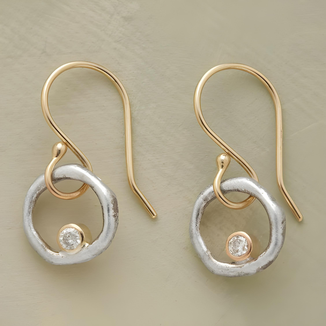 Penelope™ - Vintage Metal Earrings