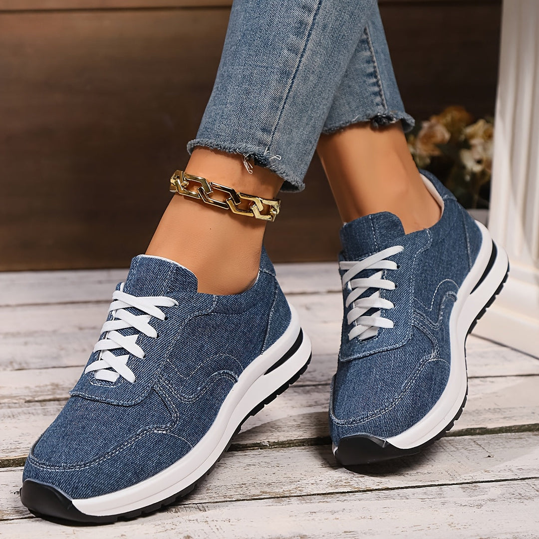 Alice - Orthopedic Denim Sneakers