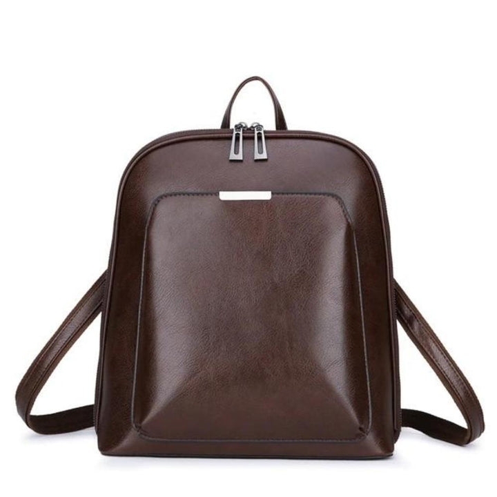 Michelle - Classic Double-Zip Backpack - Sleek Design