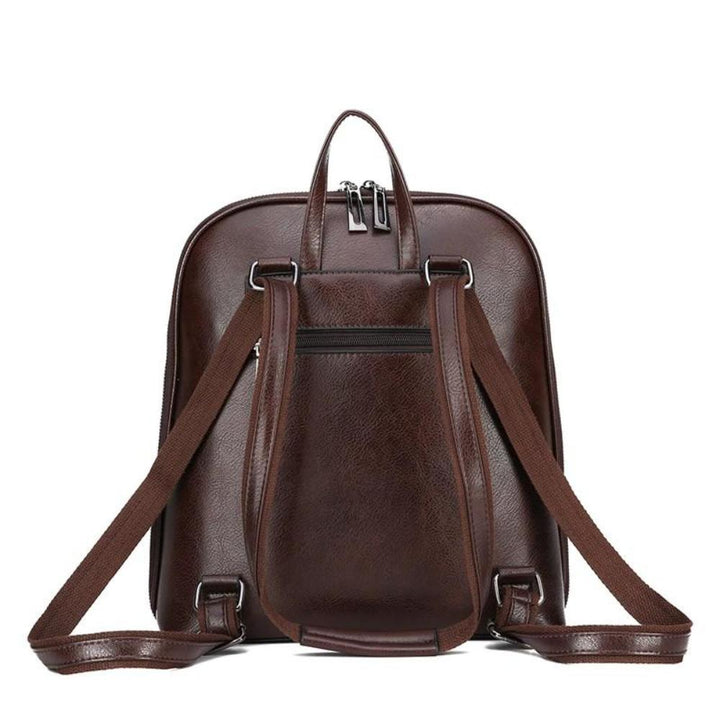 Michelle - Classic Double-Zip Backpack - Sleek Design