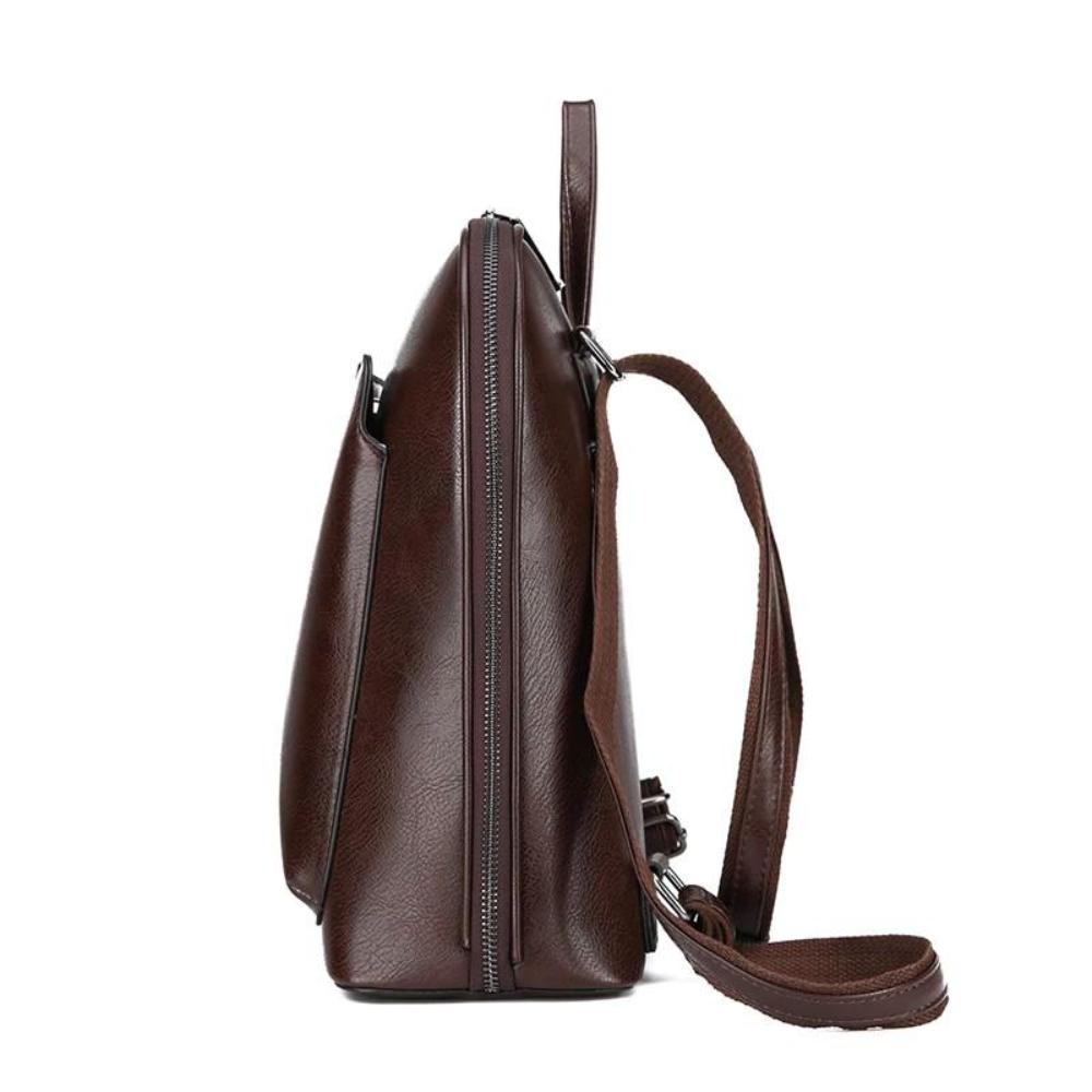 Michelle - Classic Double-Zip Backpack - Sleek Design