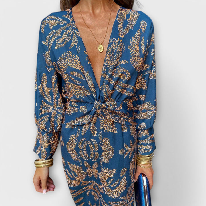 Claire - Elegant dress with long sleeves