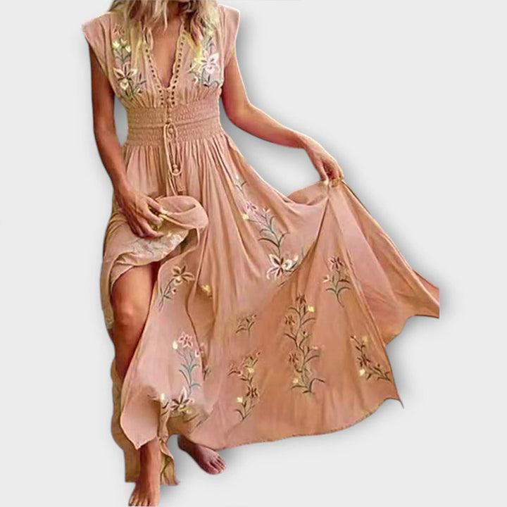 Donna – Bohemian Dress with Enchanting Embroidery