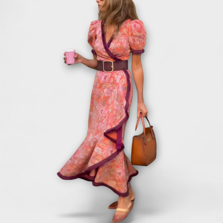 Megan - Elegant Pink Dress
