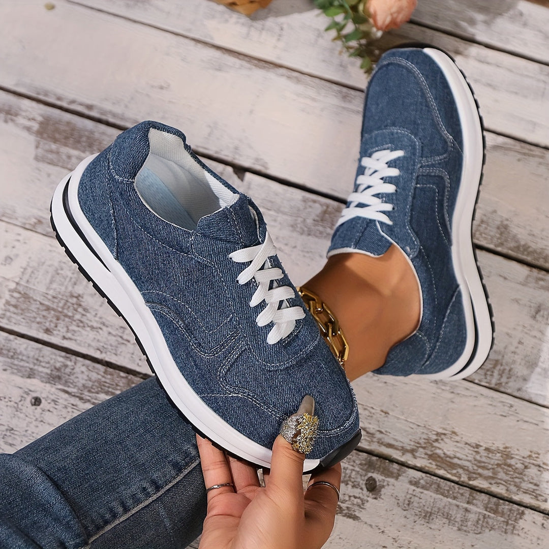Alice - Orthopedic Denim Sneakers