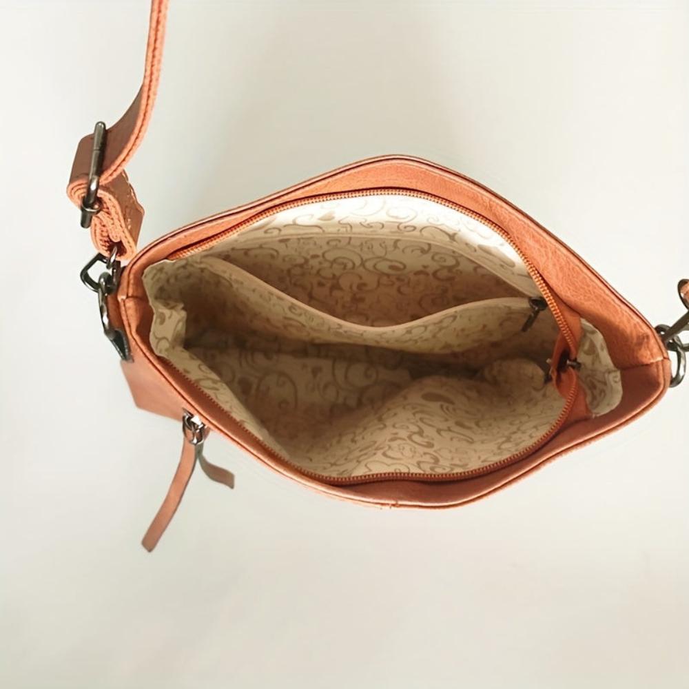 Lena - Retro Square Crossbody Bag