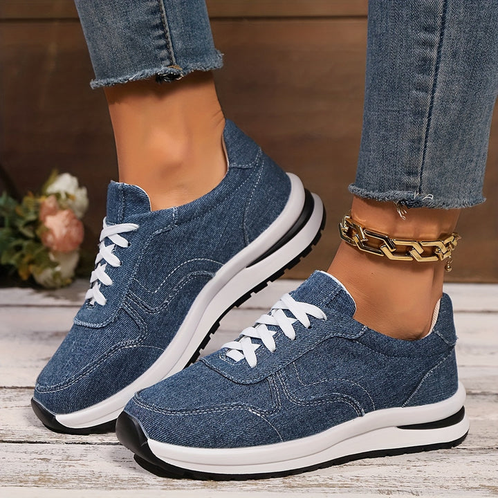 Alice - Orthopedic Denim Sneakers