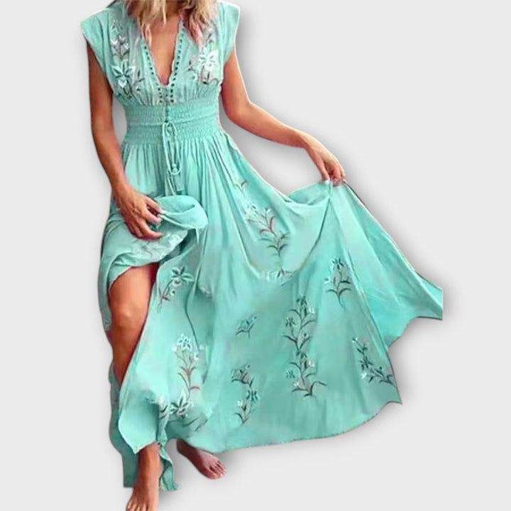 Donna – Bohemian Dress with Enchanting Embroidery