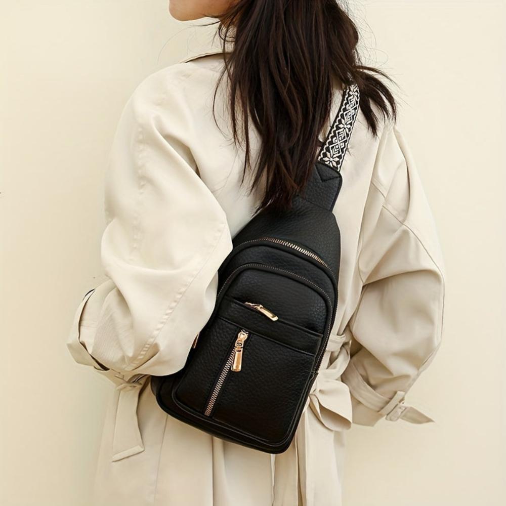 Hazel - Vintage Chest Crossbody Bag