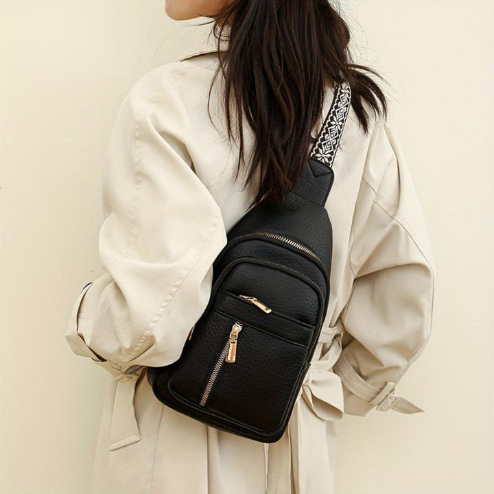 Hazel - Vintage Chest Crossbody Bag