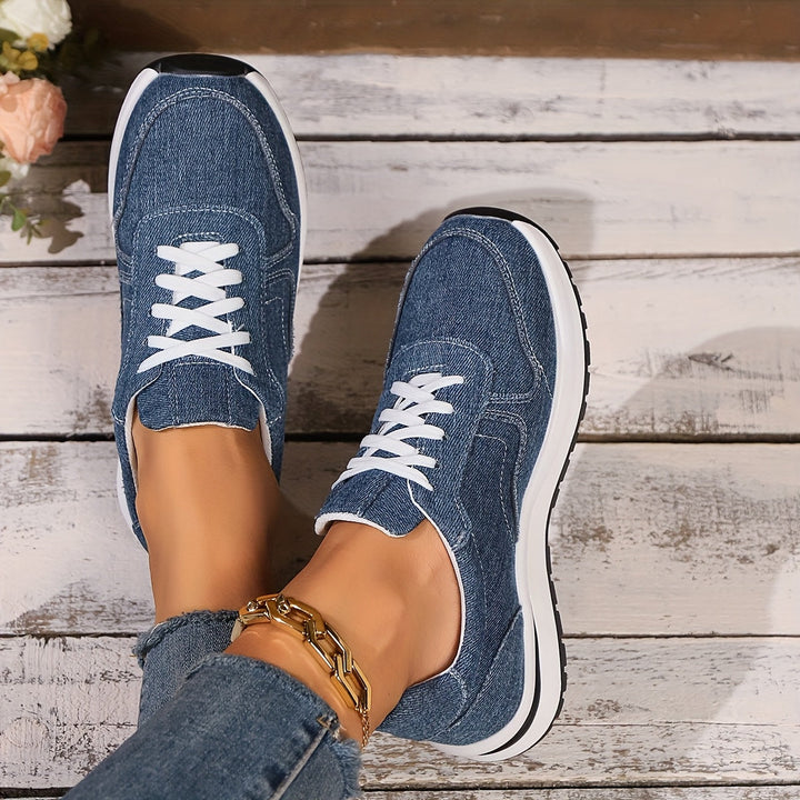 Alice - Orthopedic Denim Sneakers