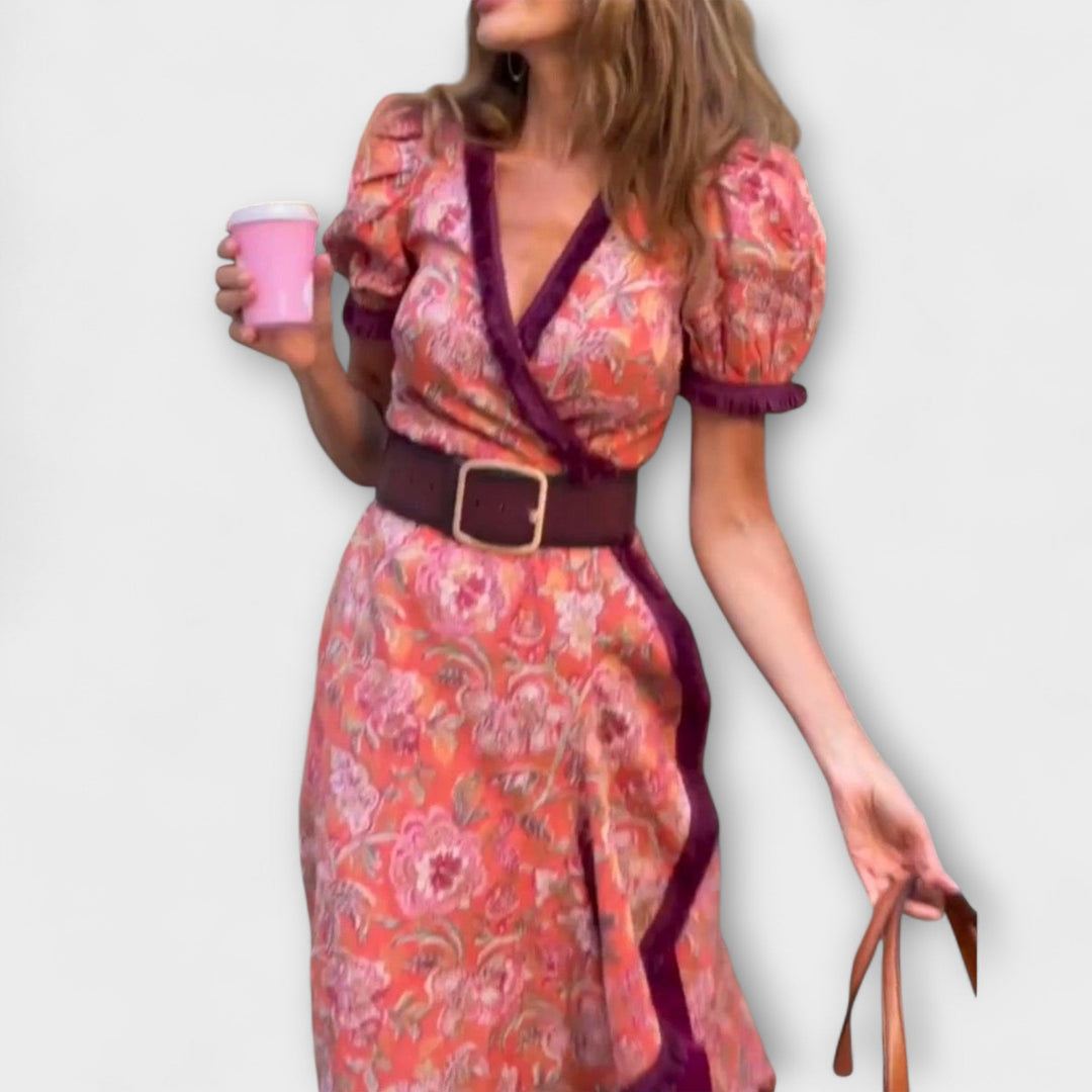 Megan - Elegant Pink Dress