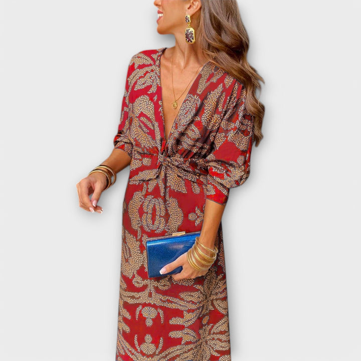 Claire - Elegant dress with long sleeves