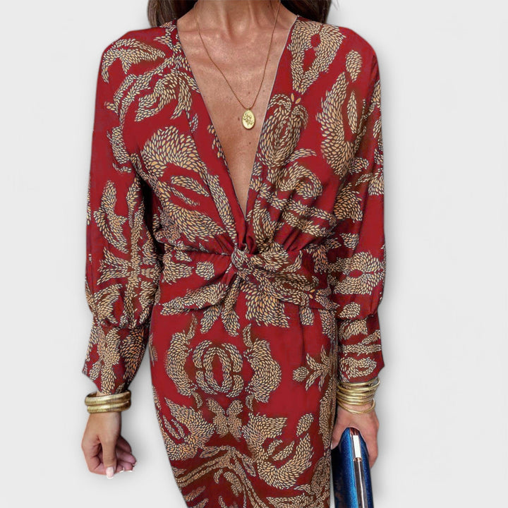 Claire - Elegant dress with long sleeves