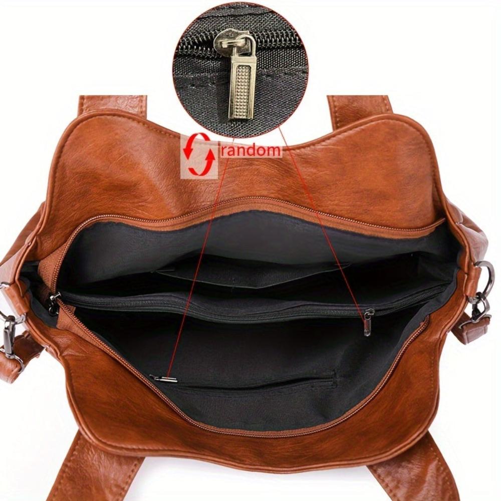 Emma -  Retro Tote Shoulder Bag