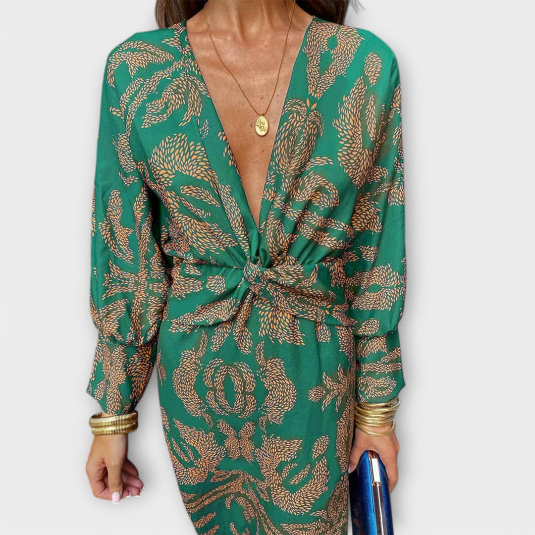 Claire - Elegant dress with long sleeves