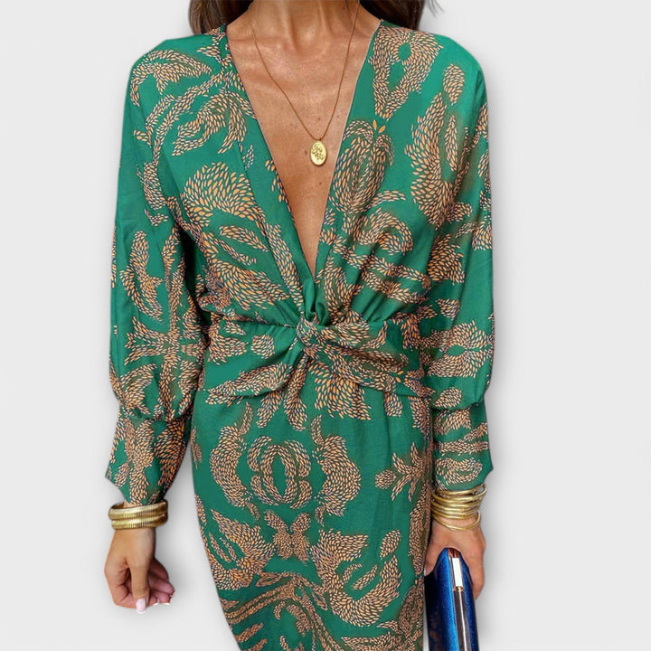 Claire - Elegant dress with long sleeves