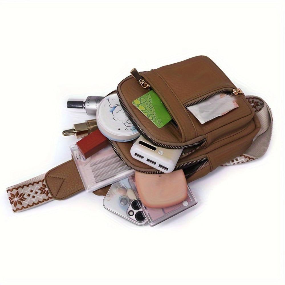 Hazel - Vintage Chest Crossbody Bag