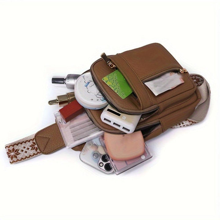Hazel - Vintage Chest Crossbody Bag