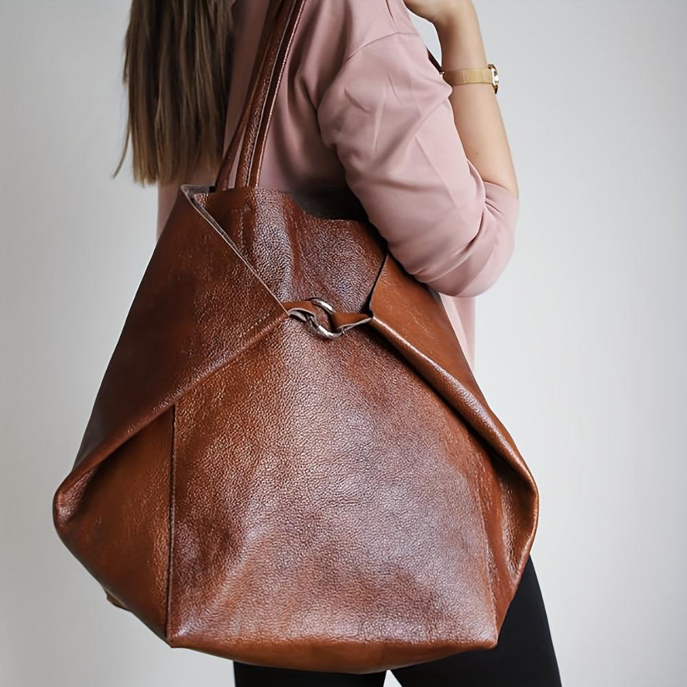 Julie - Retro Softness | Large Capacity Tote Bag