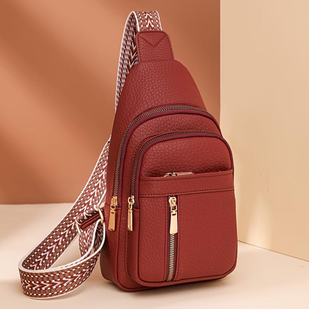 Hazel - Vintage Chest Crossbody Bag