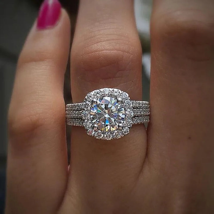 Quinn™ - The Anneliese Cushion Cut Ring
