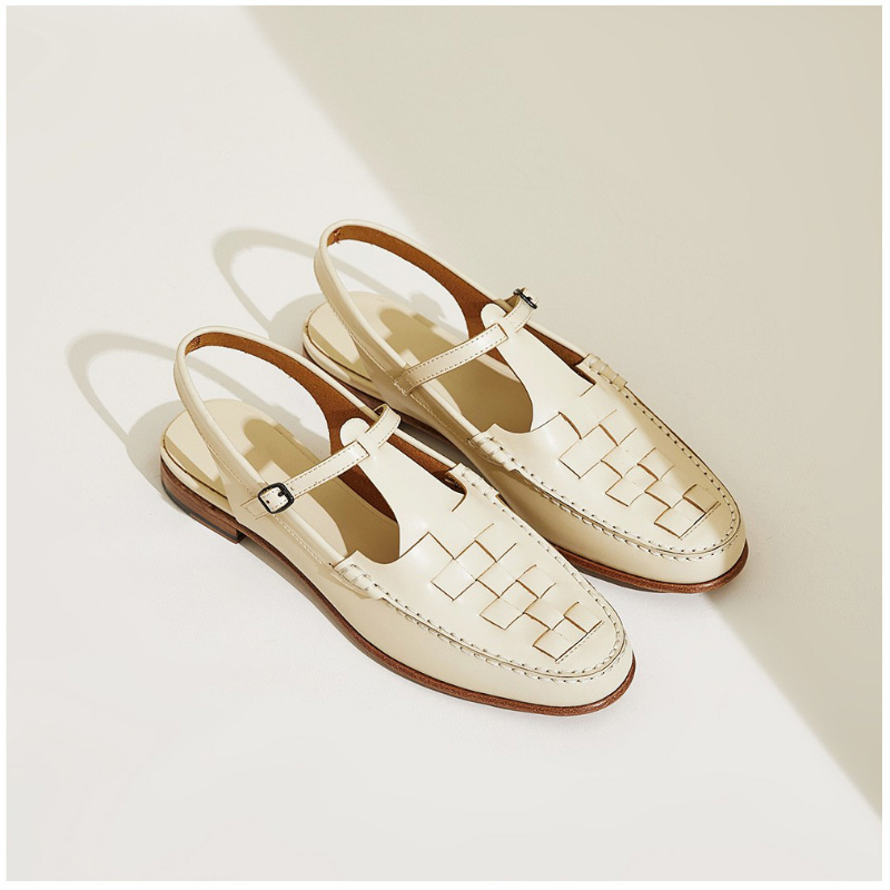 Megan - Woven Charm Sandals
