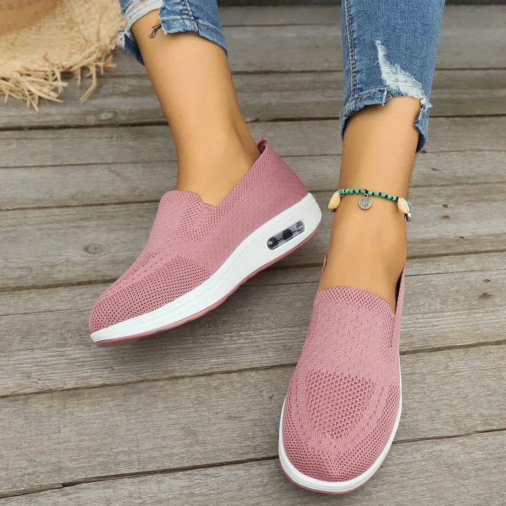 Layla Platform Mesh Sneakers