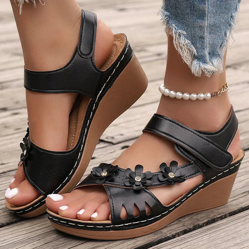 Stacey - Elegant Blossom Wedges