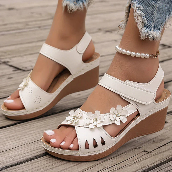 Stacey - Elegant Blossom Wedges