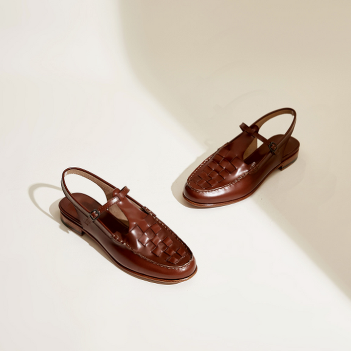 Megan - Woven Charm Sandals