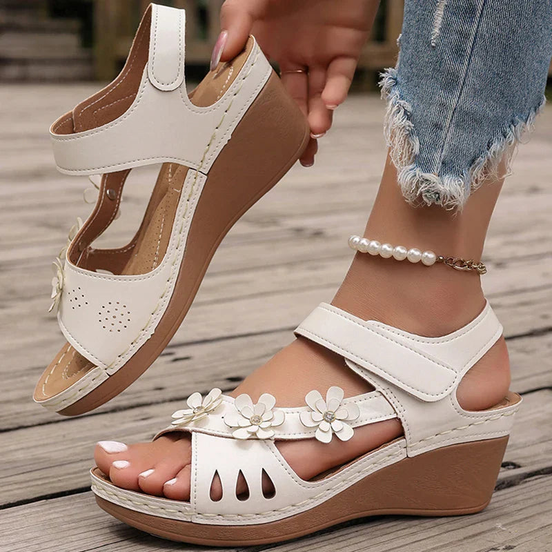 Stacey - Elegant Blossom Wedges