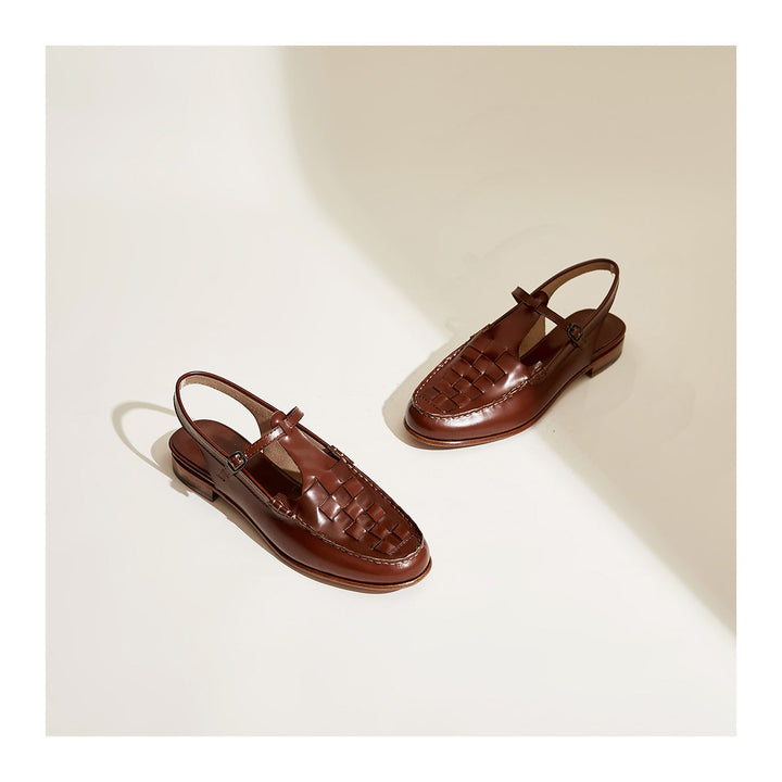 Megan - Woven Charm Sandals