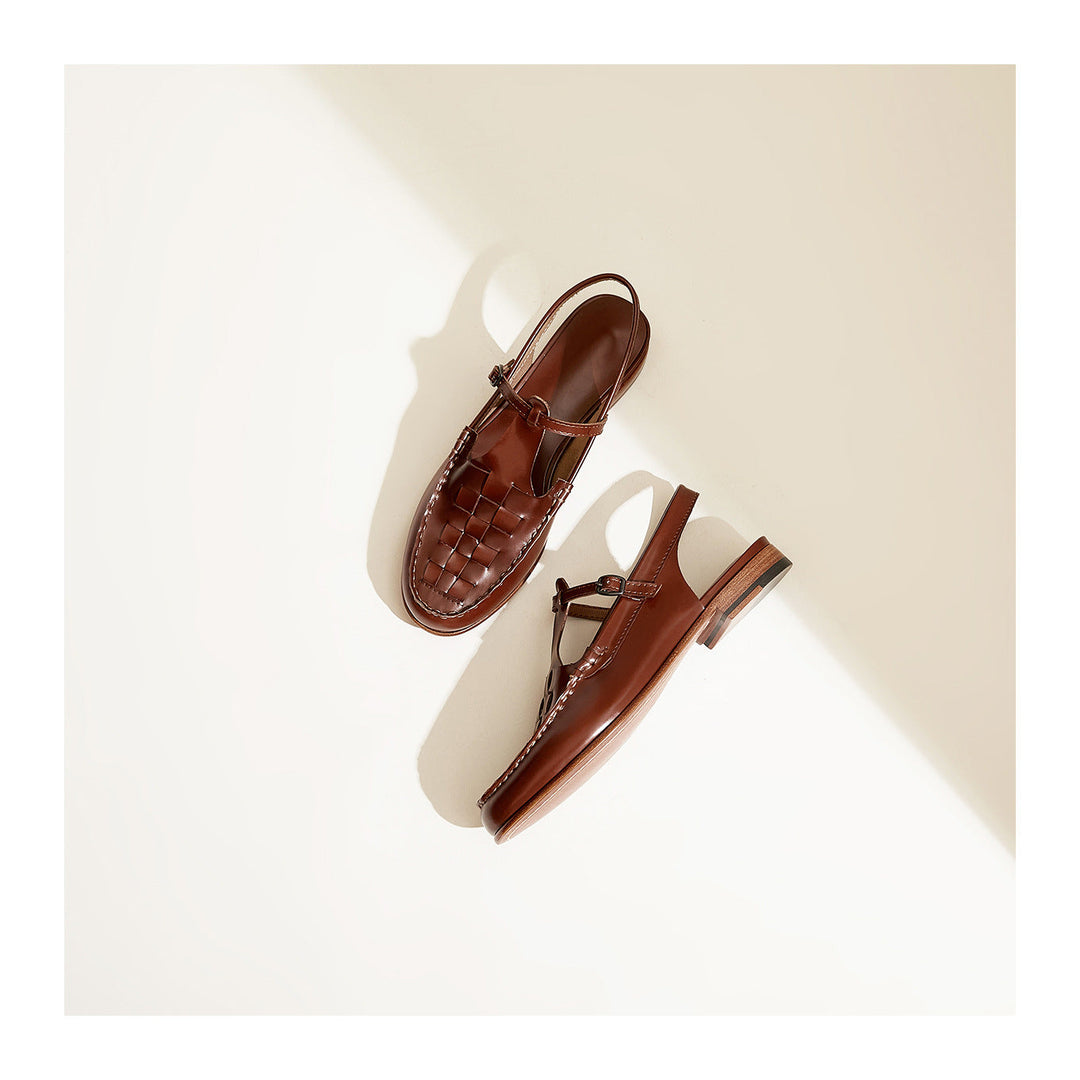 Megan - Woven Charm Sandals