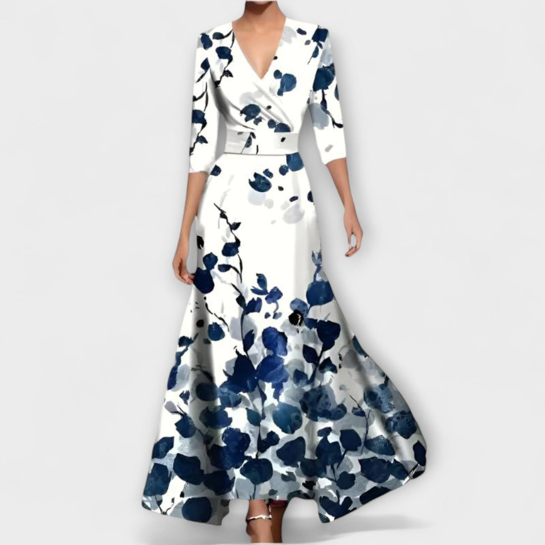 Melissa - Elegant Women's Dress with Sleeves