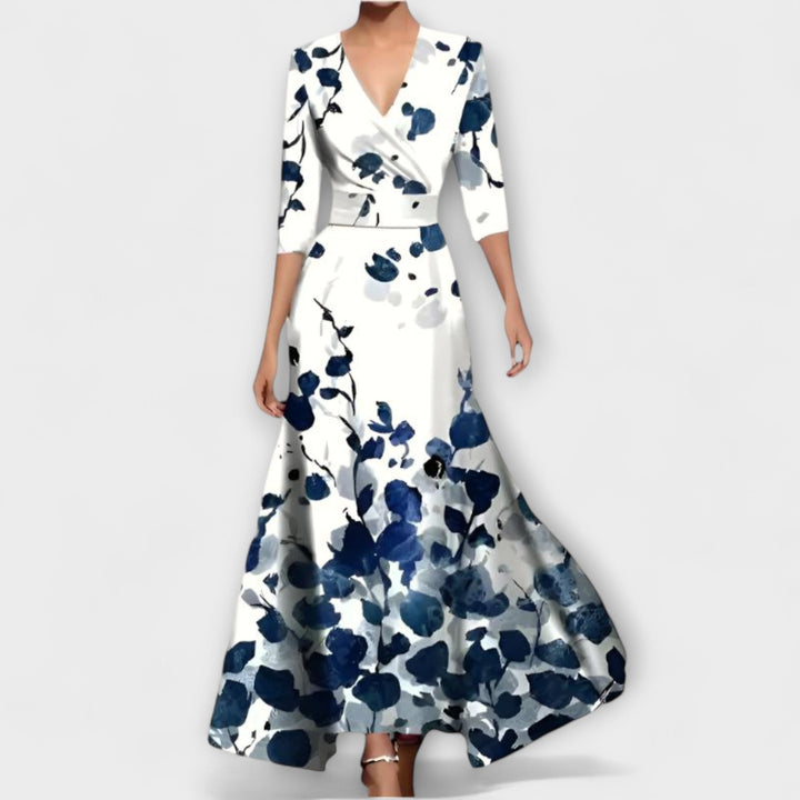 Melissa - Elegant Women's Dress with Sleeves