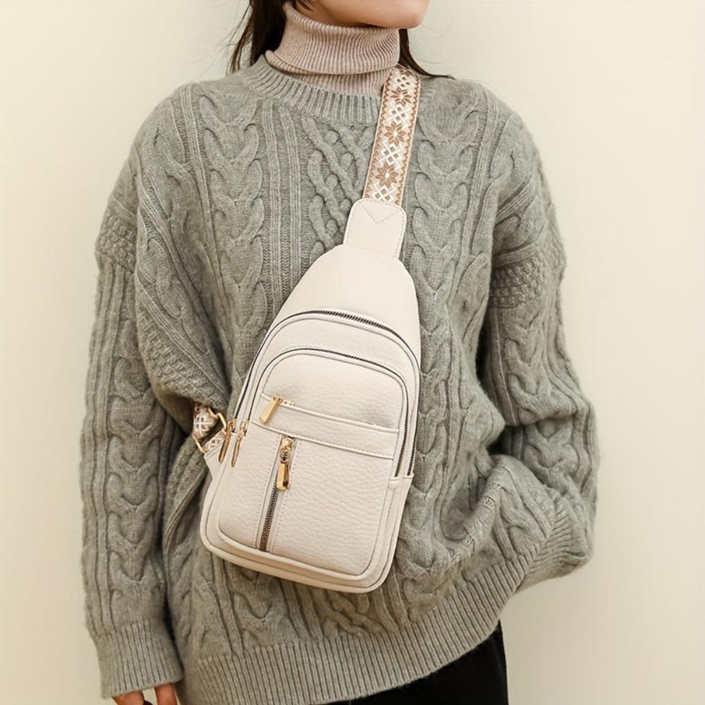 Hazel - Vintage Chest Crossbody Bag