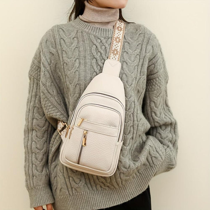 Hazel - Vintage Chest Crossbody Bag