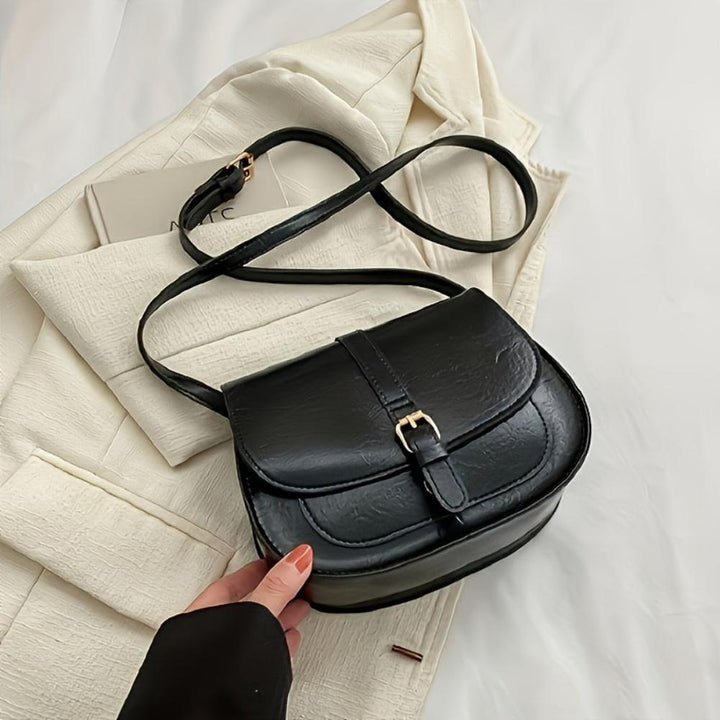 Evelyn - Classic Saddle Crossbody Bag