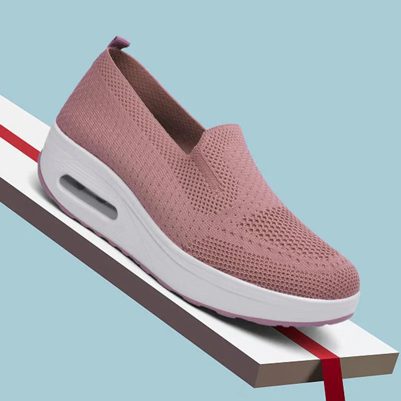 Layla Platform Mesh Sneakers