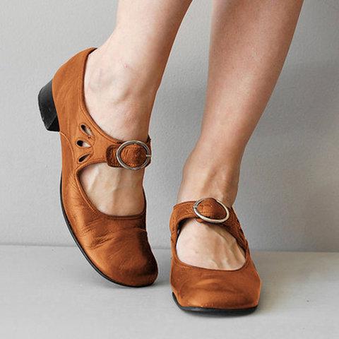 Sienna -Unique and Comfortable Leather Pumps