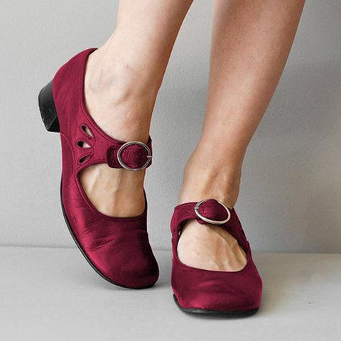 Sienna -Unique and Comfortable Leather Pumps