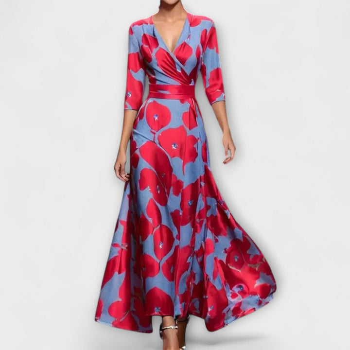 Melissa - Elegant Women's Dress with Sleeves