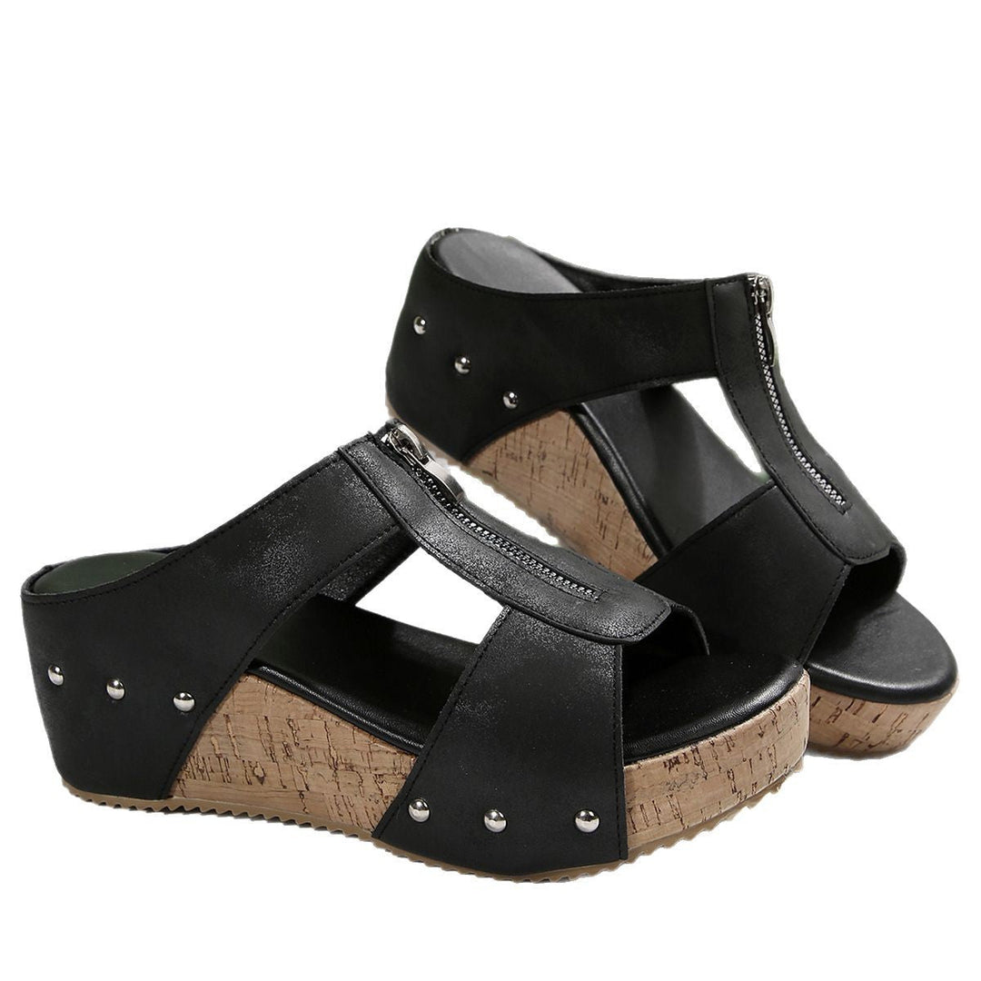 Alison - Stylish Wedge Sandals