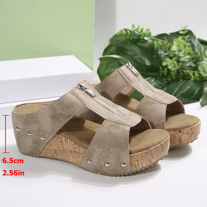 Alison - Stylish Wedge Sandals