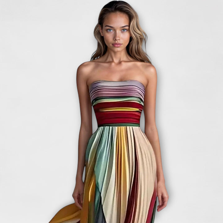 Sarah - Long dress made from premium fabric