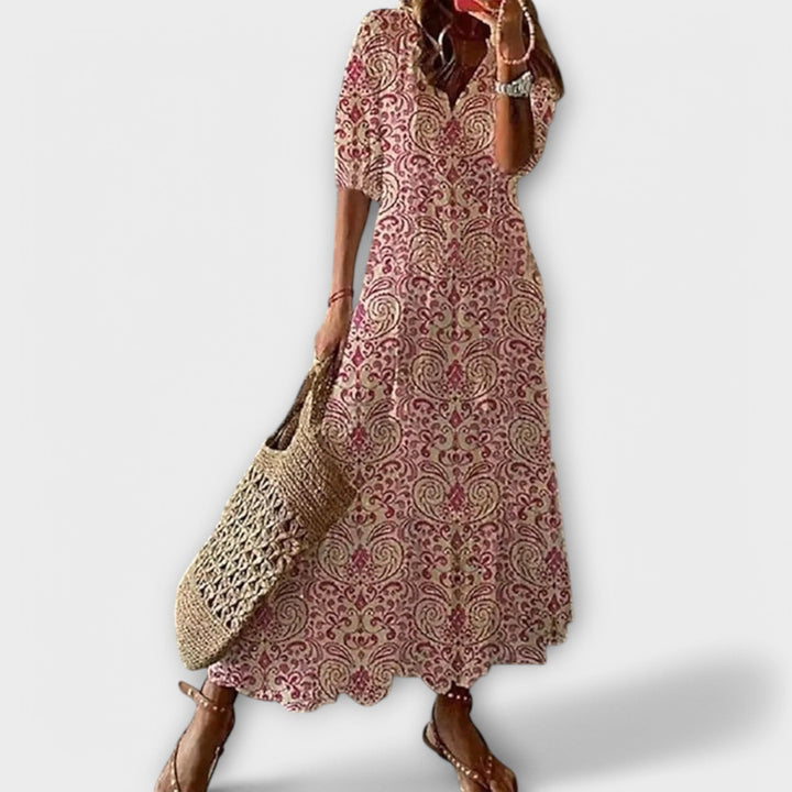 Heather - Maxi Bohemian Dress