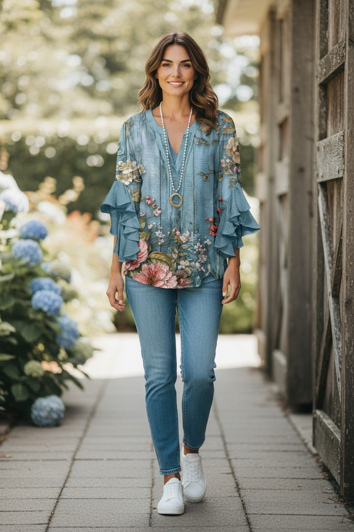 Leilani - Tummy Coverage Blouse